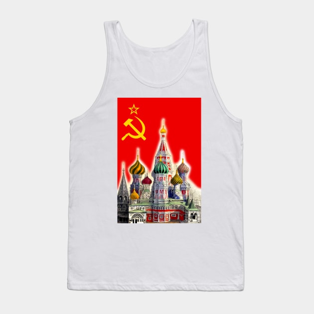 Russia Soviet Union RUS Tank Top by Marccelus